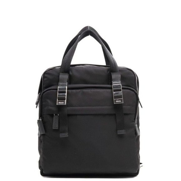 Prada Rucksack Black Nylon Backpack - Picture 1 of 11